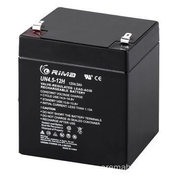 SLA battery Rechargeable Battery UPS battery 12V 4.5AH
